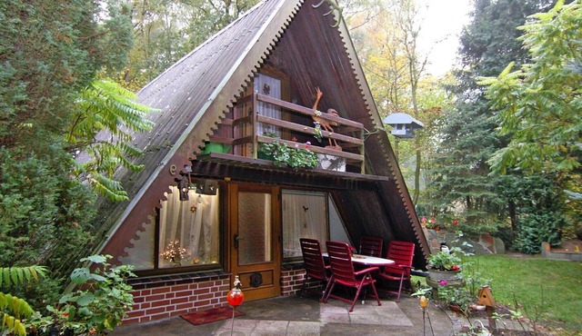 Ferienhaus in Perlin mit Garten