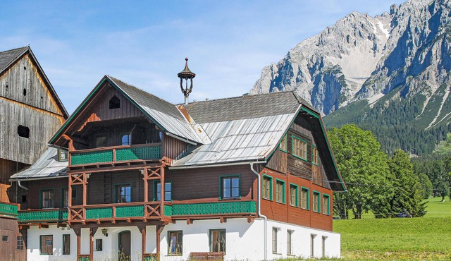 Ferienwohnung mit Badeteich