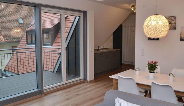 Ferienwohnung 4 Spätburgunder 56qm, 1 Schlafzimmer, max. 2 Personen