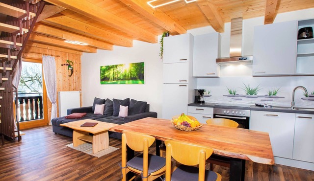 Ferienwohnung 90m² für 6 Personen im Bayerwald mit Traumhaftem Ausblick
