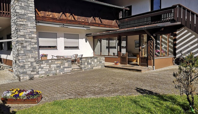Ferienwohnung Achental,48 qm, für 2 Personen, Balkon, Außenpool