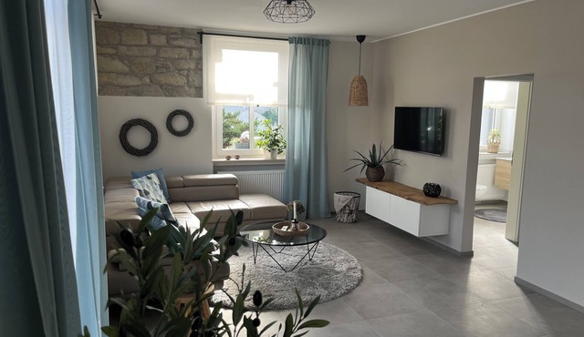 Ferienwohnung Basaltliebe im Modernen Landhausstil Sich wie Zuhause Fühlen