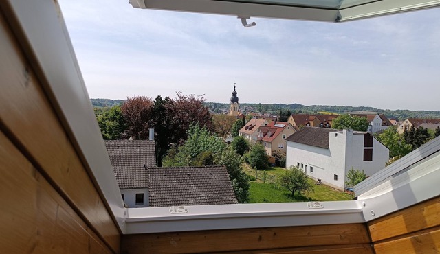 Ferienwohnung "dachgeschoss Schmuckstück" - 65qm-herrlicher Ausblick