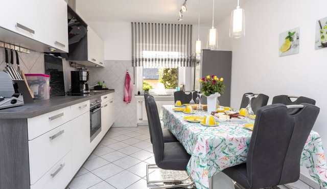 Ferienwohnung Erdgeschoss mit Zwei Schlafzimmern