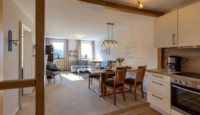 Ferienwohnung Fernblick, 52qm, 1 Schlafzimmer, Max. 4 Personen