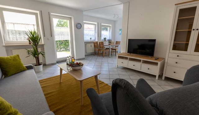 Ferienwohnung Garten mit Terrasse