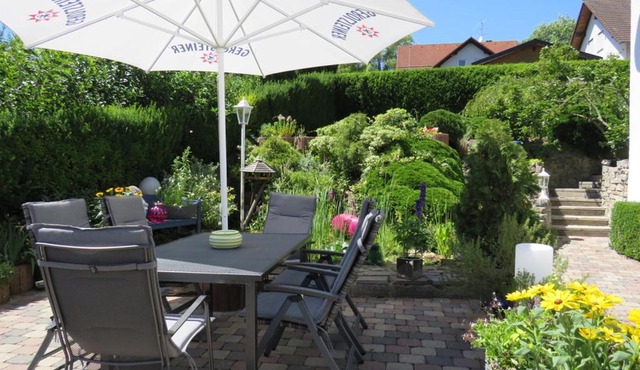 Ferienwohnung Idylle am Gartenteich