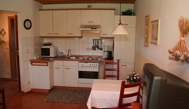 Ferienwohnung Löwenzahn, 40 qm Obergeschoss, 1 separates Schlafzimmer