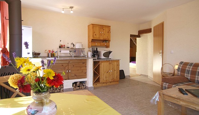 Ferienwohnung Malchiner See, 35qm, 1 Schlafzimmer, max. 4 Personen