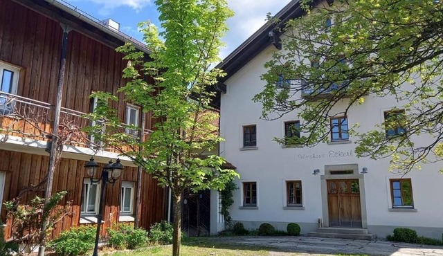 Ferienwohnung mit Balkon (ca. 60m2) auf Erlebnisbauernhof