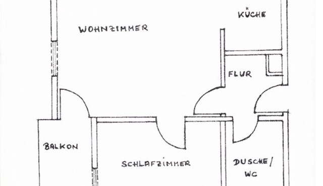 Ferienwohnung mit Balkon und tollem Ausblick ins Grüne