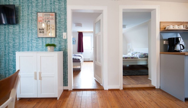 Ferienwohnung mit 50qm, 2 Schlafzimmer, max. 4 Personen