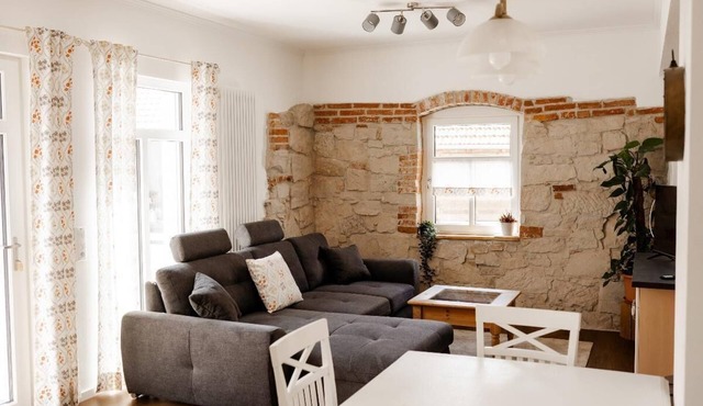 Ferienwohnung Sandsteinblick mit 1 Schlafzimmer