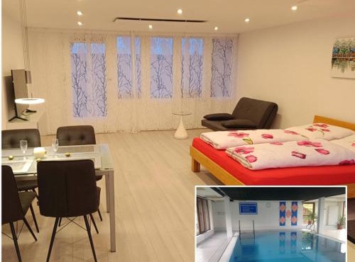 Ferienwohnung Sasbachwalden H2 Ap3 mit beheiztem Innenpool und Sauna