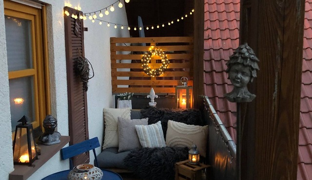 Ferienwohnung Sommer - Appartement/fewo, Dusche und Bad, WC, Balkon