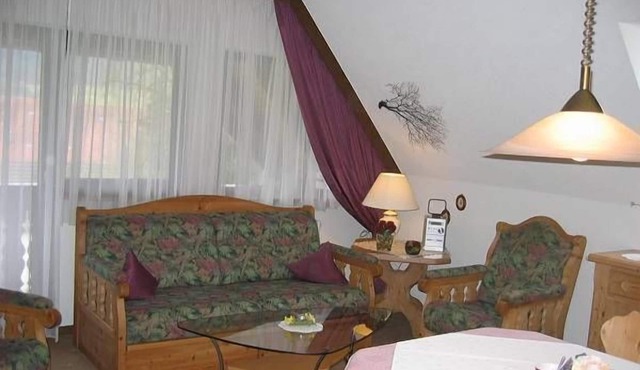 Ferienwohnung Talblick, 52qm, 1 Schlafzimmer, max. 2 Personen