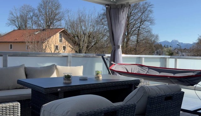 Ferienwohnung "Thermenblick - Bad Aibling" | bis zu 6. Pers.