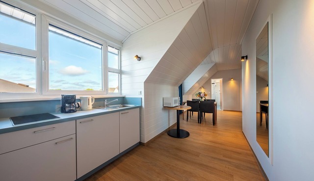 Ferienwohnung Typ B, 45qm, 1 Schlafzimmer, max. 3 Personen