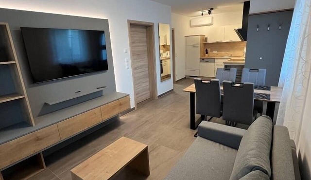 Ferienwohnung Villa Bachfischer mit Blick ins Grüne