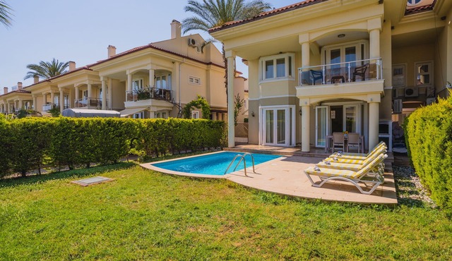 Fethiye Calis Beachfront Villa Private pool Sunset Beach Club Pearl 7