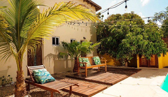 FEW STEPS FROM MAGEL HALTO BEACH, ONE OF THE BEST IN ARUBA! Your home in Aruba!