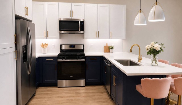 FIFA Luxury 3-Bedroom Retreat, Pool, Gym, Co-Working Space, MARTA Access