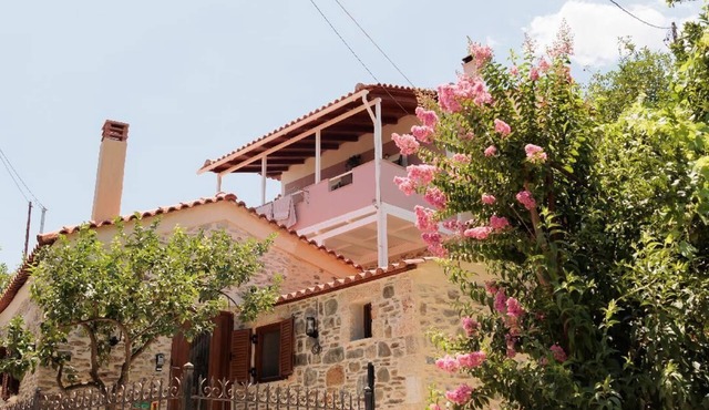 Filanthi's Retreat In Mani's Nature Stone House in Silence & Olive Trees