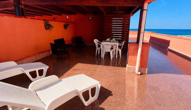 Filippa house with sea view terrace. ! FREE INTERNET