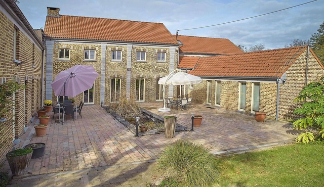 Fine spacious holiday home with a terrace