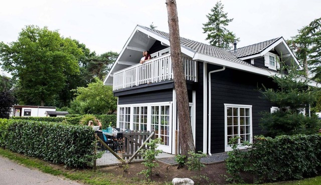 ✓ Finnish villa at Bospark Ede ✓ Holiday home for 10 persons ✓ Located in Ede (Gelderland) ✓ Holiday park on the Veluwe ✓ Book directly through the park