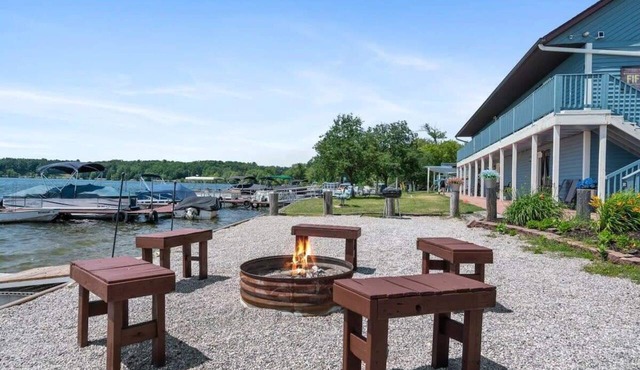 Fire pit, beach access, yard games, and more