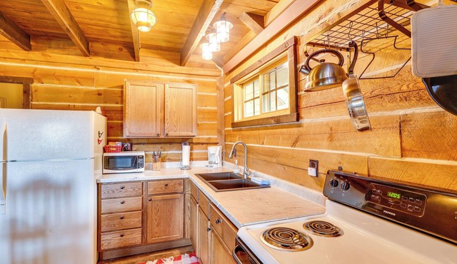 Fire Pit & Black Hills Views: Rapid City Cabin