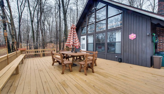Fire Pit + Community Perks: Gouldsboro Cabin!