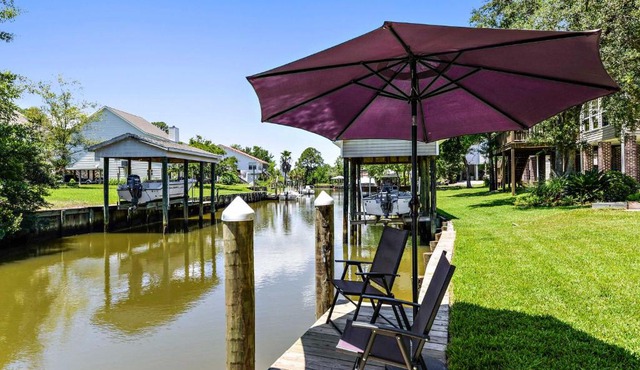 Fish & Boat On-Site! Coastal Pass Christian Escape