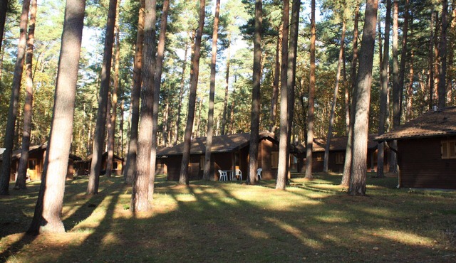 Fitter's bungalow with bathroom in Heide-Camp Colbitz