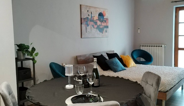 Five minutes from Florence Airport, quaint ground-floor studio apartment.