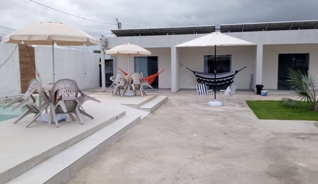 Flat com Piscina a 300m das Piscinas Naturais em Serrambi