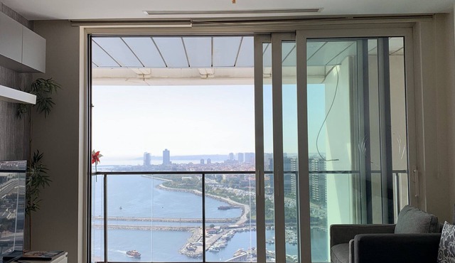 Flat for rent in complex with sea,view, pool,gym