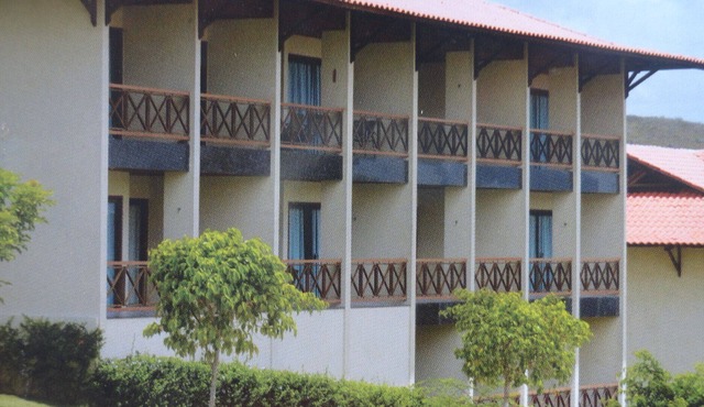 Flat in Gravesend with the structure of the Hotel Fazenda Monte Castelo