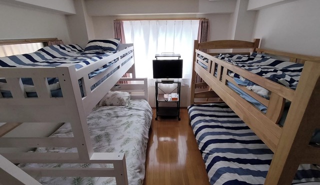 Flat rateAffordable and clean private room for up to 5 people Free parking within walking dista/Kagoshima Kagoshima
