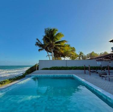 Flat StudioMar - beira mar até 4 p - pé na areia