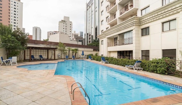 Flat Vila Olímpia com 2 dormitórios e garagem