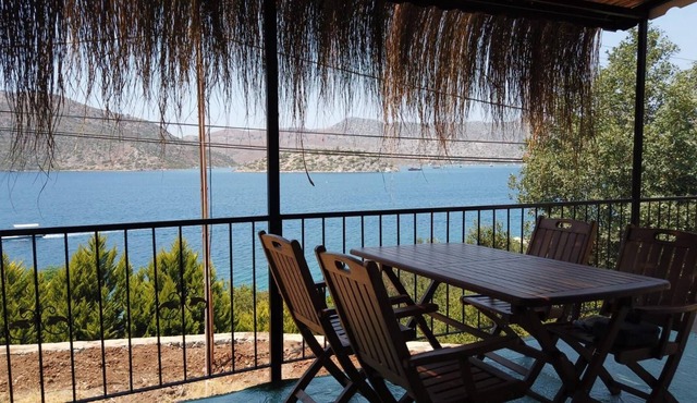 Flat with Island View in Adatepe, Bozburun