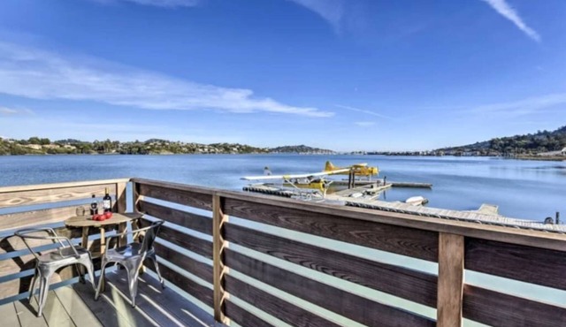 Floating condo 'D' on Sausalito's Richardson Bay