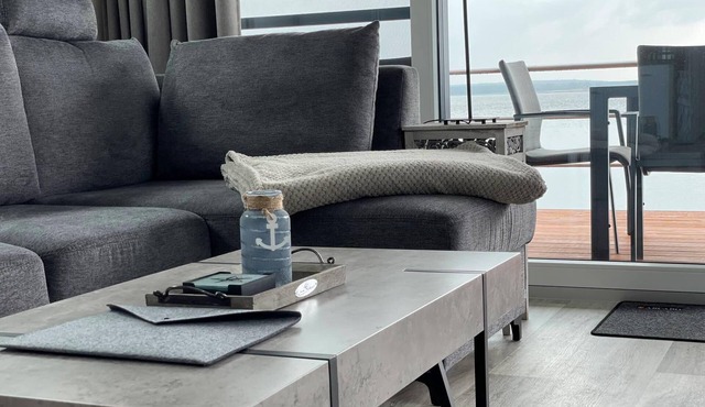 Floatinghouse Möwenblick: Vacation by the lake with a fantastic view