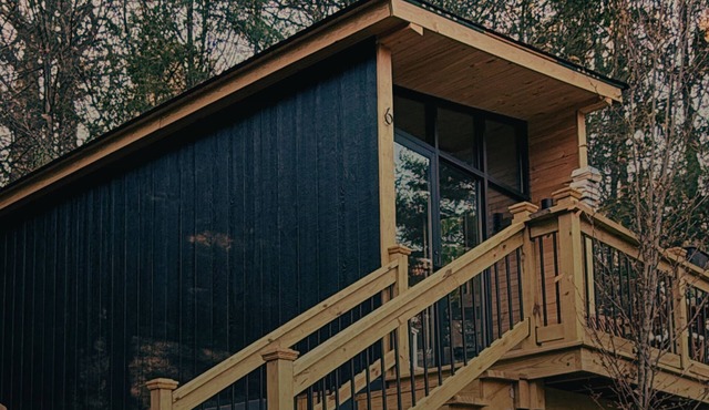 Forava Cabin Tiny Home in the Woods + Sauna