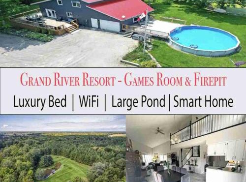Forest Retreat - Pool - Games - Fireside Joy