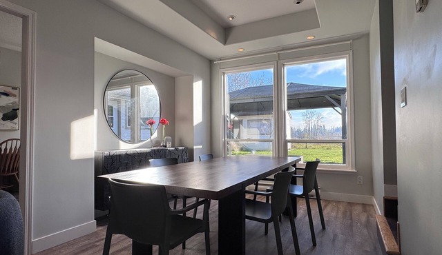 Fort Langley Rancher with Views | 3 Bedrooms + Den | Walk to Town