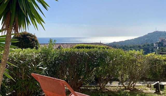 Escale paradisiaque Agay, T2 36 m2, extraordinary sea view + air conditioning