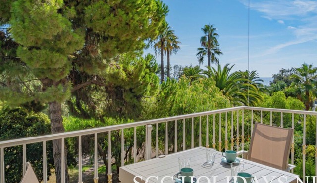 Franck Pilatte, nice 2P with terrace, Sea view - PORT DE NICE